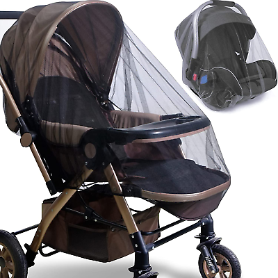 #ad Mosquito Net for Stroller 2 Pack Durable Baby Stroller Mosquito Net Perfec