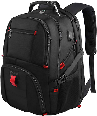 YOREPEK Backpack for MenExtra Large 50L Travel Backpack with USB Charging Fit $34.65