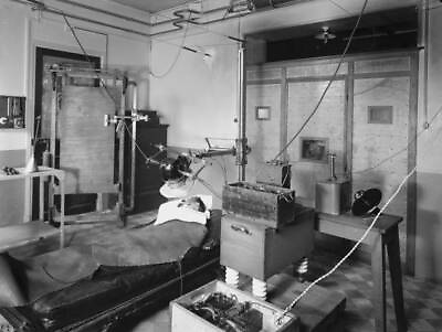 #ad Radiotherapy Installation Paris Pasteur Pavilion In The Radium 1920 Old Photo