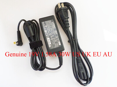 #ad Genuine 19V 30W Power Supply Cord For KAV60 LT20 LT2016u LT2030u LT31 N214 NAV50