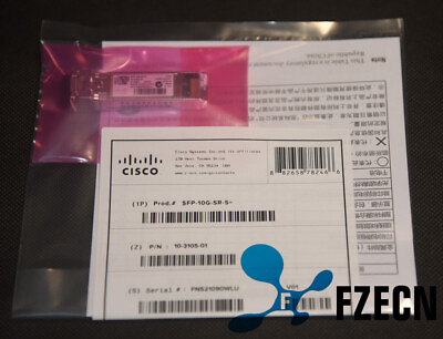 #ad NEW Sealed Cisco SFP 10G SR S 10G SR SFP Module 850nmMM *US Shipping*