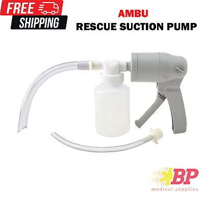 #ad Dixie EMS ResCue Manual Suction Pump EMT Portable Hand Held Suction Pump