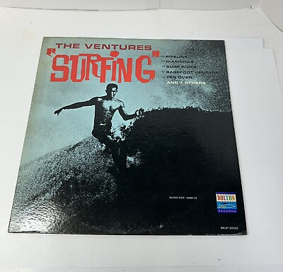 #ad The Ventures Surfing LP 1963 Dolton BLP 2022 Mono VG