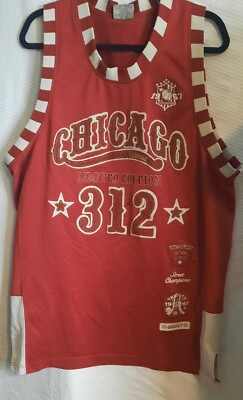 #ad RARE Chicago 312 ORIGINAL 1967 Victorious Street Ball Champion Player Jersey