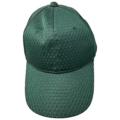 #ad Outdoor Cap Green Snapback Youth Adjustable New Without Tags