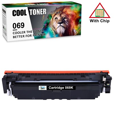 #ad 1PK 069 Black Toner 5094C001 Compatible with Canon imageCLASS LBP673Cdw MF751Cdw