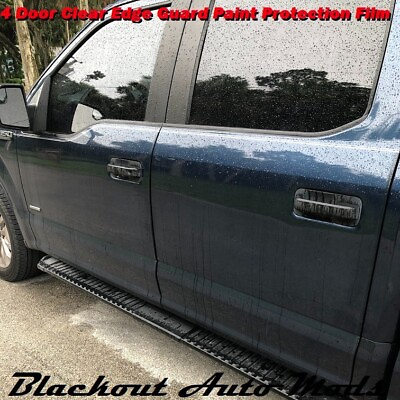 #ad 4 Door Clear Edge Guard Paint Protection For Ford F150 F250 3 8quot; x 30quot; x 5pcs