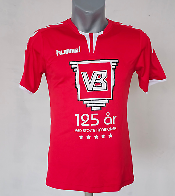 #ad Vejle Boldklub 2018 Home Jersey Hummel Red Shirt Size Boys L Soccer Football VB