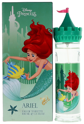 #ad Princess Ariel By Disney For Girls Eau De Toilette Perfume Spray 3.4oz New