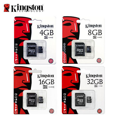 #ad Kingston 4GB 8GB 16GB 32GB Micro SD SDHC Memory Card Class4 10 TF Card for phone