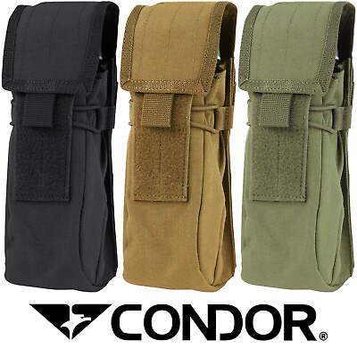 #ad Condor 191045 Tactical MOLLE Modular Hook and Loop Water Bottle Utility Pouch
