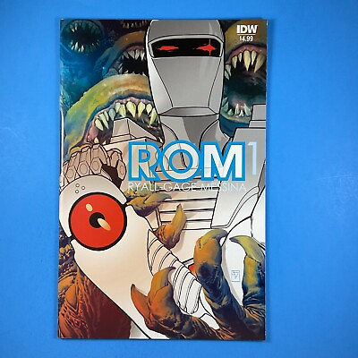 #ad ROM #1 Cover A First Printing quot;Earthfall: Part 1quot; IDW 2016