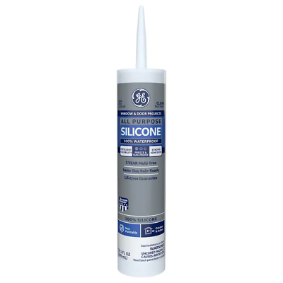 #ad Silicone 1 Clear All Purpose Sealant 10.1 Oz