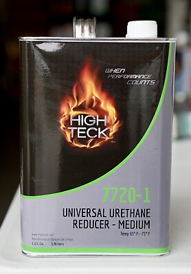 #ad High Teck Universal Slow Medium Fast Urethane Reducer Gallon Auto Paint Reducer
