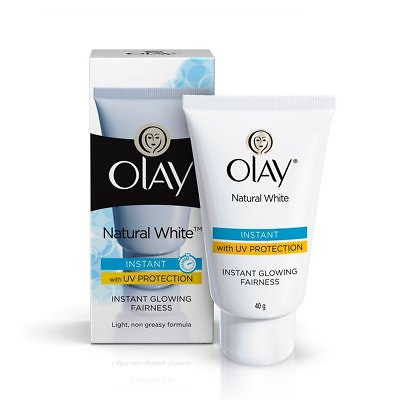 #ad Olay Natural White Light Instant Glowing Fairness 40g