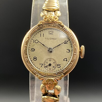 #ad Vintage Hillcrest Nassau 7 Jewels 107 8 Swiss ACME Watch