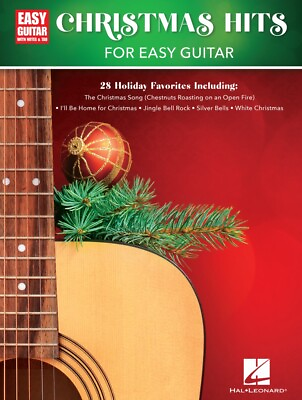 #ad Christmas Hits for Easy Guitar Sheet Music Tablature Book NEW 000731527