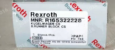 #ad 1pc New Rexroth ball slider R165322220 ball bearing Fast Shipping