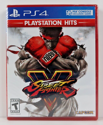 #ad Street Fighter V Sony PlayStation 4 2016 PH New Sealed Torn plastic