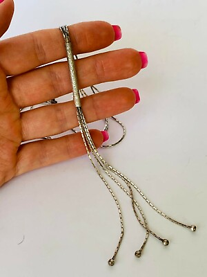 #ad Fashion Vintage Sterling Silver 925 Womens Necklace Chain Jewelry Pendant 10.8gr