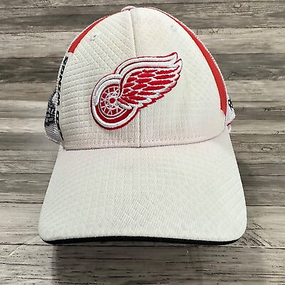 #ad Detroit Red Wings Hat Reebok Center Ice 2009 Stanley Cup Finals Hat Size S M
