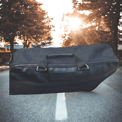 #ad Harley Davidson Black Saddlebag Luggage 2 Travel Bag w carrying handles L1