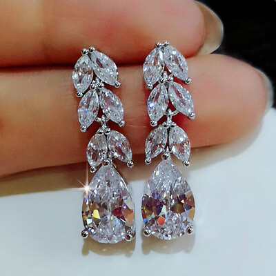 #ad Women fashion earrings Wedding Jewelry Gift New 0.99 free shipping