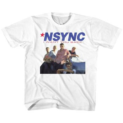 #ad NSYNC Want You Back White Toddler T Shirt