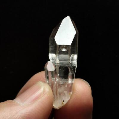 #ad 8g Natural Herkimer Diamond Body Sceptre Quartz Crystal Healing Stone 3961