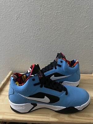 #ad Size 10.5 Nike Air Flight Lite Mid quot;Hoops Packquot; University Blue