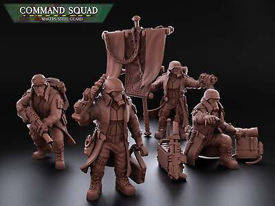 #ad Steel Guard: Command Squad Krieg Trench Korps Steel Legion Redmakers