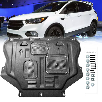 #ad For Ford Escape 2013 2019 Auto Engine Cover Chassis Guards Shield Mud Flaps