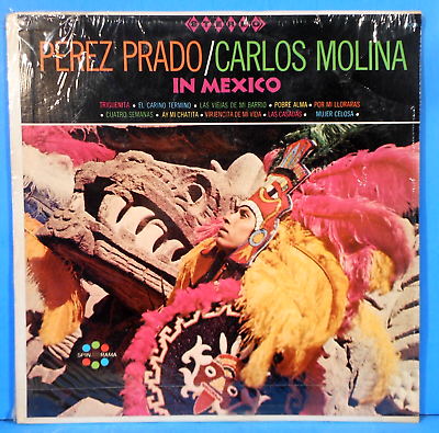 #ad PEREZ PRADO CARLOS MOLINA IN MEXICO LP 1964 SHRINK GREAT CONDITION VG VG