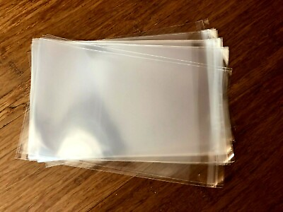 #ad 100 Pcs Clear Cellophane Resealable CELLO Opp Party Candy GIFT Treat Favor Bags