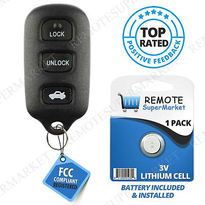 #ad Replacement for Toyota 2002 2006 Camry 2002 2003 Solara Remote Entry Car Key Fob