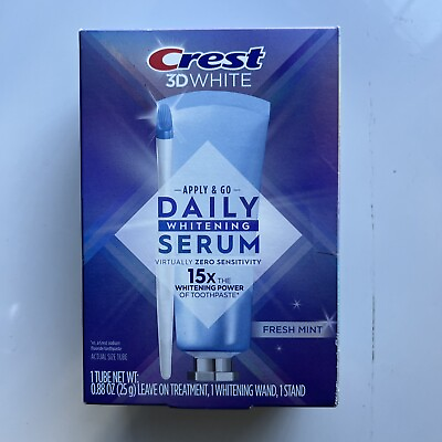 #ad Crest Whitening Emulsions Teeth Whitening Treatment 1 Minute Apply amp; Go w Wand