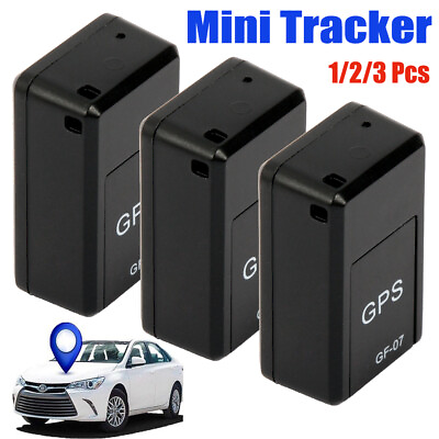 #ad 1 3X GF07 Mini Magnetic GPS Tracker Real time Car Truck Vehicle Locator GSM GPRS