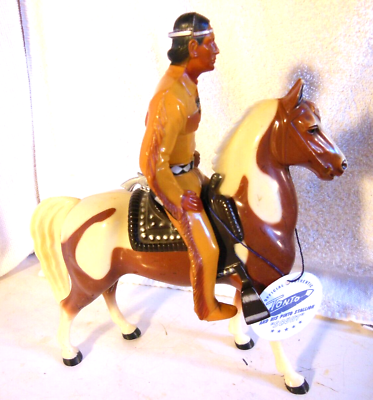 #ad 1950#x27;s HARTLAND Tonto on Scout Western Rider 800 series set #7