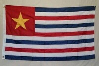 #ad 3#x27; X 5#x27; LOUISIANA REPUBLIC FLAG CSA CIVIL WAR WHEAT#x27;S TIGERS DIXIE