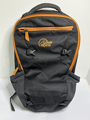 #ad Lowe Alpine Black amp; Orange Small Backpack Daypack 18quot; x 12quot;