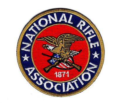 #ad NRA National Rifle Association 2nd amendment Hook Fastener patch