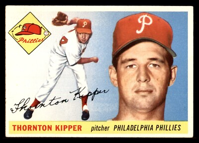 #ad 1955 Topps Thornton Kipper #62 VG Baseball Card