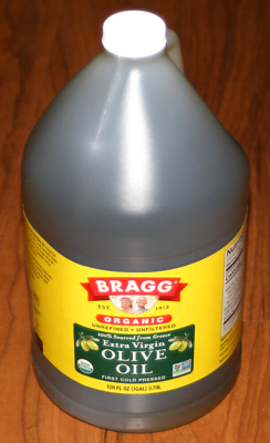 #ad 1 Gallon Bragg Organic Extra Virgin Olive Oil–Made with Greek Koroneiki