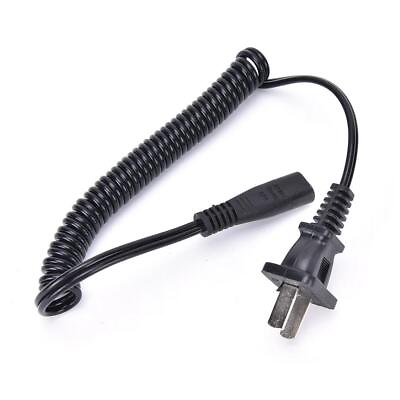 #ad Shaver Charger Cord Adapter Charger Universal 2 Pin Power Lead for Braun Flyco