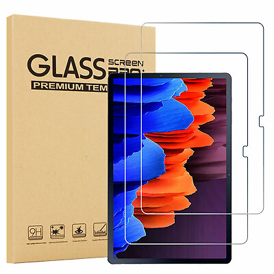#ad 2 PCS Samsung Galaxy Tab A7 10.4quot; SM T500 T505 Tempered Glass Screen Protector