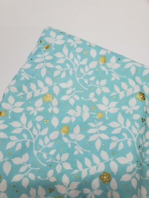 #ad Violet Craft Fabric Floral Bramblewood Michael Miller Cotton Sew Quilt ONE YARD