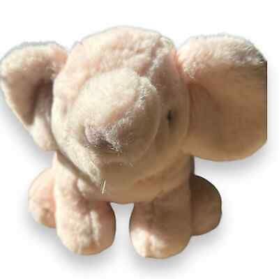#ad Super Soft Pink Elephant Plush Stuffed Animal