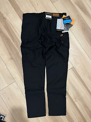 #ad ROKKER Black Jack slim Moto Pants W36 L32 made in Portugal New D30