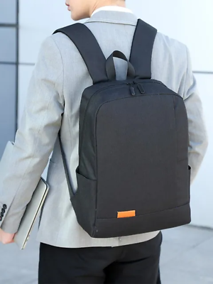 #ad Men#x27;S Business Simple Computer Backpack Usb Charging Lightweight Schoolbag
