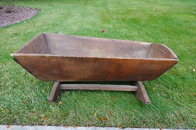 #ad Vintage Wood Baby Cradle Local pickup only